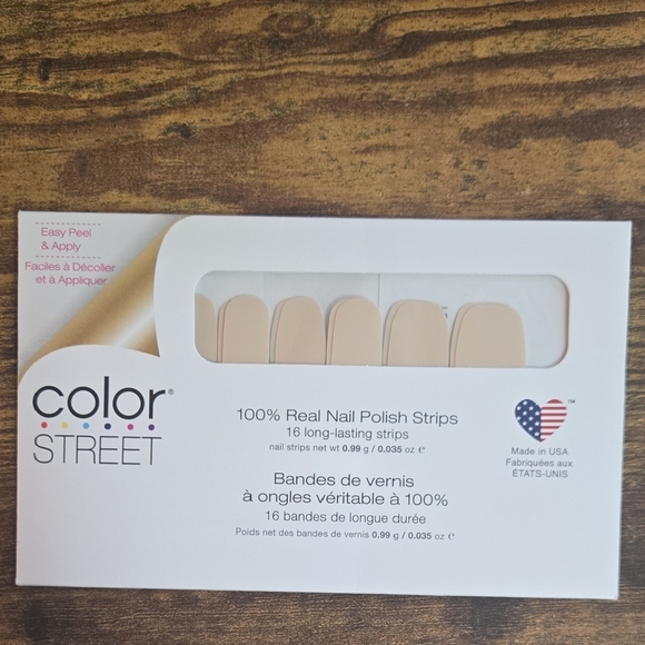 Color Street Other - Color Street Toffee Nut Nail Polish Strips